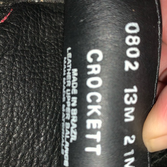 Bass black soft leather Crockett loafers brand bew - Picture 4 of 4